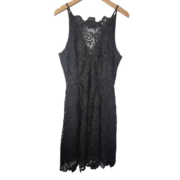 Dress the Population Black Lace Mini Dress - Picture 2 of 11